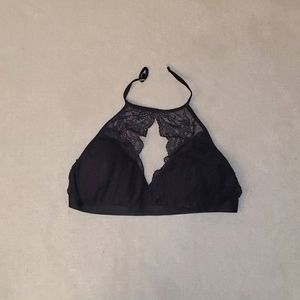 LACE HALTER BRALETTE